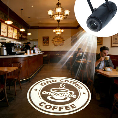 LED 40W IP20 εσωτερική διαφήμιση Gobo προβολέα λάμπα Custom Logo προβολέα λάμπα δαπέδου