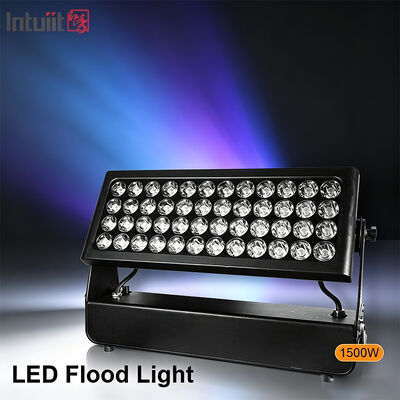 1500W Υψηλής ισχύος RGBW 4in1 LED Φως πλημμύρας σκηνής DMX512 Θέατρο τηλεόραση Στούντιο Συνέδριο Εκδήλωση φωτισμός πλύσης