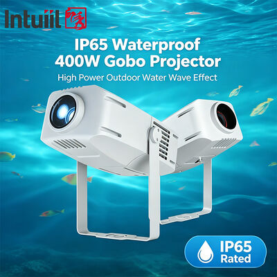 Φως προβολής κυμάτων νερού 400W IP65 LED DMX512 εξωτερικό δυναμικό κύμα για κτίριο, πισίνα και σκηνή