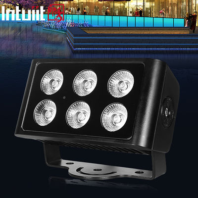 Κατασκευαστής 40W DMX IP65 RGBW 4 φωτισμού των οδηγήσεων Guangzhou σε 1 προβολέα των υπαίθριων οδηγήσεων