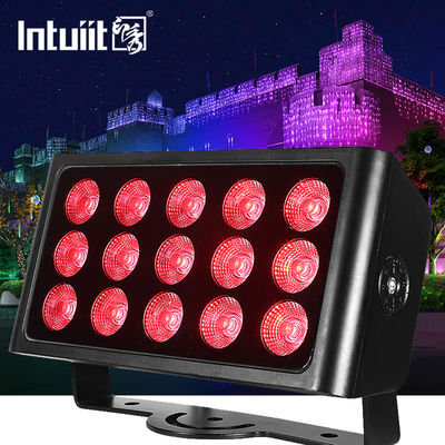 4 Έγχρωμο Rgbw 4 σε 1 Υπαίθριο Led Wash Effect Stage Flood Light 15τμχ 80watt Dmx για ζωντανές εκδηλώσεις